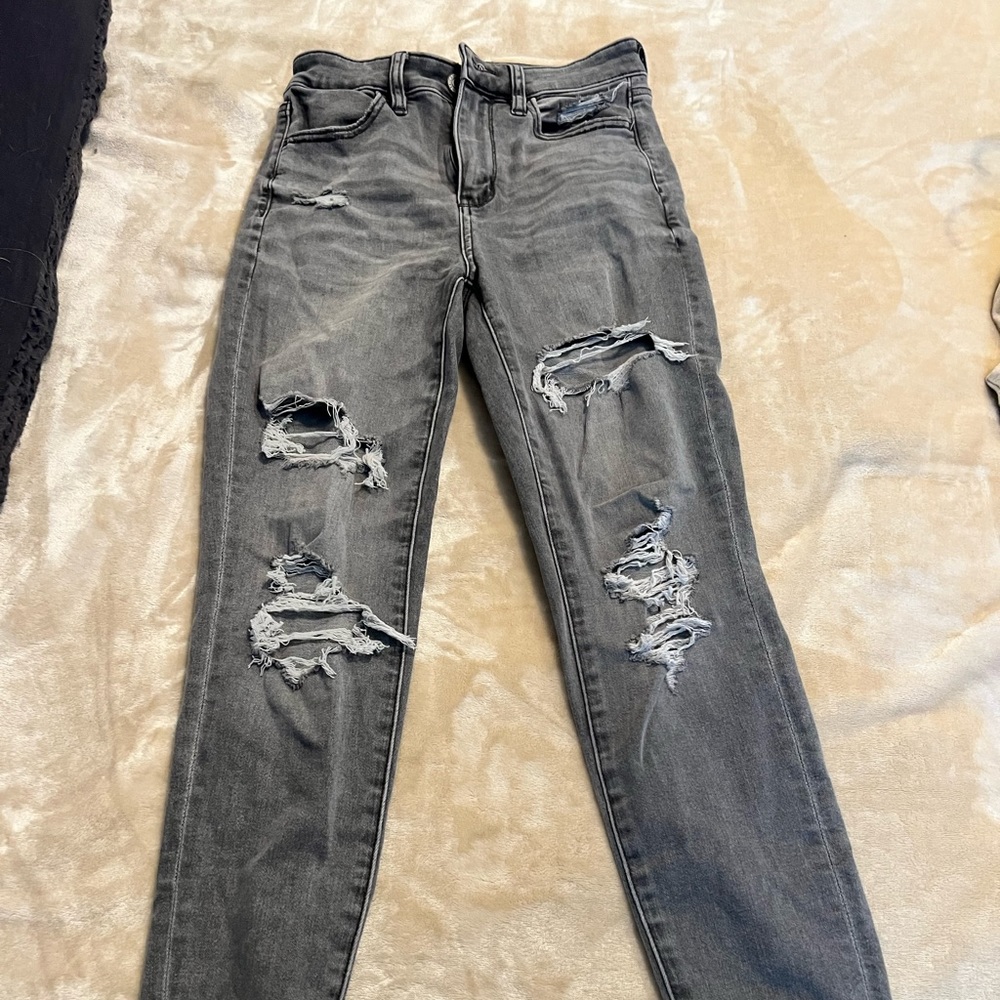 American Eagle Grey Wash Jeans